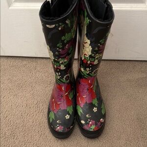 Floral Women's Rain Boots